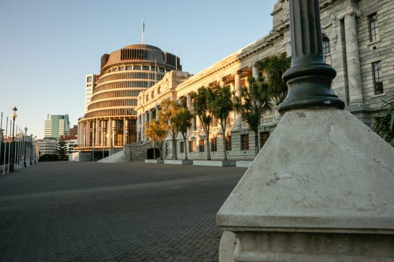 Photo of New Zealand Parliament buildings