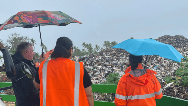 Building waste management capability in the Pacific