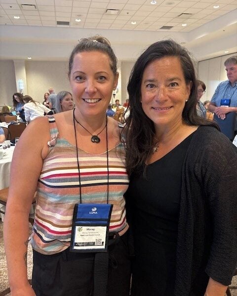 Morag Taimalietane with Jody Wilson-Raybould