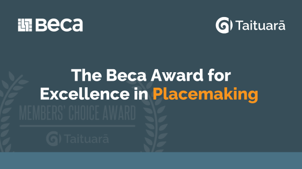 Varied bunch in Beca Award for Placemaking
