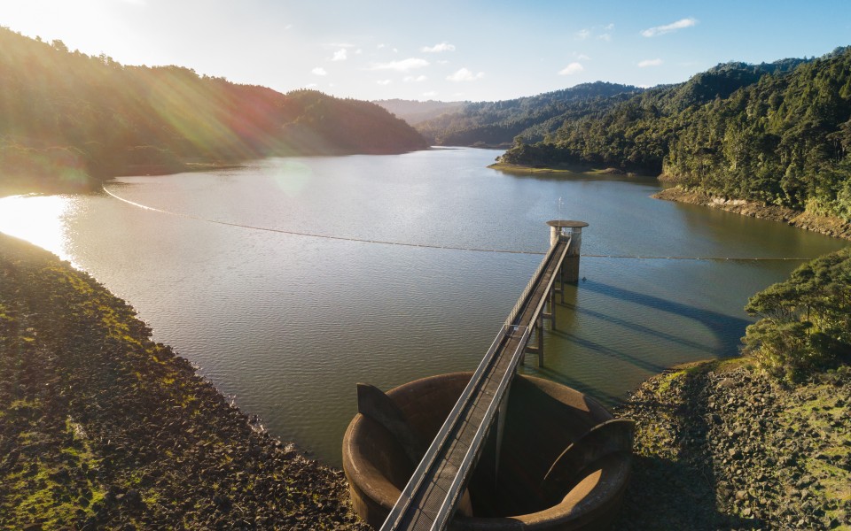 Water storage lake